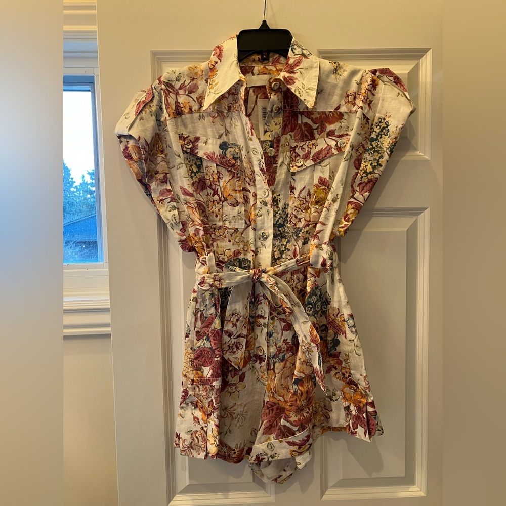 Zimmermann Multicolor Floral Jumpsuit